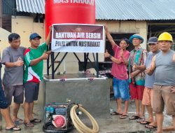 Polri Bangun Puluhan Sumur Bor, Warga Padang Pariaman Mulai Nikmati Air Bersih Pascabencana