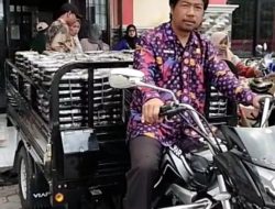 Pemerintah Desa Patrasana Salurkan Bantuan Pangan Pasca Banjir