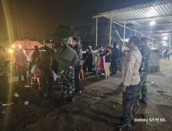 Patroli Wilayah, TNI-Polri Perkuat Keamanan Desa Tawangsari