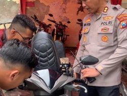 Polrestabes Surabaya Berbagi Alarm Motor Gratis Cegah Curanmor dari Hulu