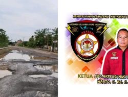 KETUA AKPERSI Muba Angkat Suara, Infrastruktur Rusak Dinilai Abaikan Keselamatan pengguna jalan