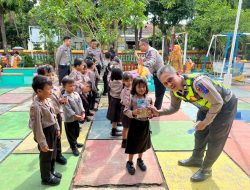 Satlantas Polresta Pati Gelar PSA di TK Kemala Bhayangkari 42 dalam Ops Keselamatan Candi 2026