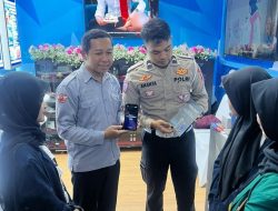 Korlantas Polri Tampilkan ETLE Mobile Handeld di Pameran Kampung Hukum 2026