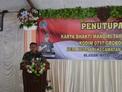 Bupati Grobogan Resmikan Jalan Beton Hasil Karya Bakti Mandiri TNI di Desa Rejosari