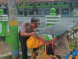 Ramadhan Berbagi, Polsek Tayu Salurkan 100 Paket Sembako untuk Warga Kurang Mampu