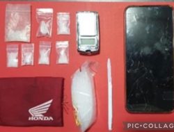 Polres Pelabuhan Tanjung Perak Tangkap Seorang Pengedar Dan Sita 7 Poket Sabu Siap Edar