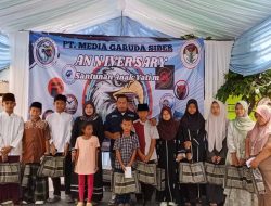 PT Media Garuda Siber Gelar Anniversary dan Santunan Anak Yatim