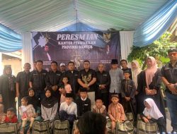 Peresmian Kantor Perwakilan LBH Satria Provinsi Banten Dirangkai dengan Santunan Anak Yatim