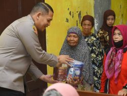 Polri Peduli : Polres Bondowoso Salurkan Bantuan dan Kunjungi Panti Jompo