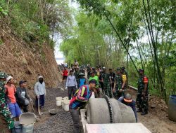 Tim Wasev Tinjau Langsung Sasaran TMMD 127 Kodim Wonogiri Desa Kembang