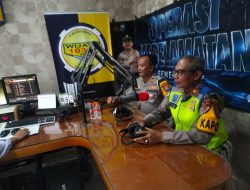 Gandeng Media, Satlantas Polres Pelabuhan Tanjung Perak Ajak Warga Jadi Pelopor Tertib Lalu Lintas