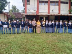 Polantas Menyapa Generasi Muda, Kasat Lantas Polresta Pati Jadi Pembina Upacara di SMA N 3 Pati