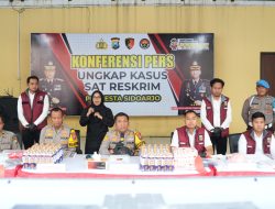 Polresta Sidoarjo Bongkar Pengoplosan LPG Subsidi Jadi Gas Portabel