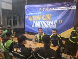Polresta Sidoarjo dan Komunitas Ojol Sahur On The Road Perkuat Sinergitas untuk Kamtibmas