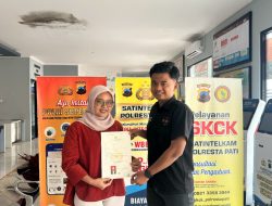 SKCK Polresta Pati Kini Serba Digital, Daftar dari Rumah Cetak di Kantor