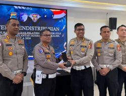 Korlantas Polri Perkuat Digitalisasi Penegakan Hukum Lalu Lintas Dengan ETLE Mobile Handheld di Polda Kalsel