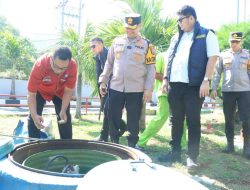 Polres Gresik Pantau SPBU Pastikan Stok Aman di Libur Lebaran