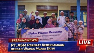 PT. ASM Gelar Buka Puasa Bersama, Tegaskan Komitmen Tanggung Jawab Sosial di Tanah Bumbu
