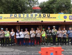 Pamatwil Turun Langsung, Pastikan Kesiapan Pos Pengamanan Lebaran di Pati Optimal