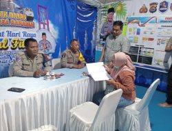 Pos Pengamanan Idul Fitri 2026 di Km 45 Tol Jakarta-Merak Berjalan Aman dan Kondusif