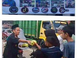 Ramadan Penuh Kepedulian – BPPKB Banten DPAC Parungpanjang Bagikan Takjil di Depan Polsek, Santuni Yatim Bersama Muspika dan Didukung 5 Media Lokal