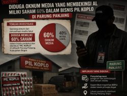 Diduga Oknum Media Bekingi Gembong Pil Koplo Inisial AL, Kuasai 60 Persen Saham