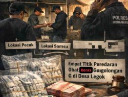 Diduga Awi Dan Andi Dry Gembong Peredaran Obat Keras Golongan G di Indramayu