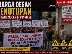Warga Desak Penutupan Gudang Solar di Puspitek, Minta Polsek Pagedangan Bertindak Tegas