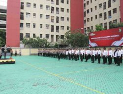 Wakapolres Jakbar Pimpin Upacara Hari Kesadaran Nasional, Tekankan Pelayanan Humanis