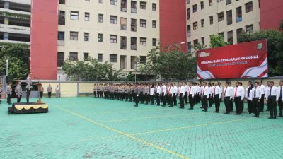 Wakapolres Jakbar Pimpin Upacara Hari Kesadaran Nasional, Tekankan Pelayanan Humanis