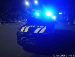 Piket Malam Aiptu Budi dari Polsek Tambaksari Berjaga di Raya Kenjeran 315