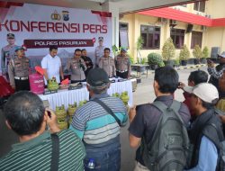 Polres Pasuruan Ungkap Kasus Penyalahgunaan LPG Subsidi, Dua Tersangka Diamankan