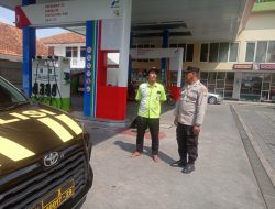 Polsek Tambaksari Cek Ketersediaan BBM di Jalan Kalasan, Pertalite dan Pertamax Dilaporkan Kosong