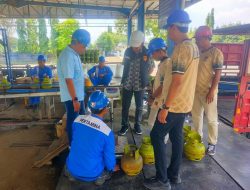 Polres Ngawi Cek SPBU dan SPBE Pastikan Stok BBM dan LPG Aman Pascalebaran