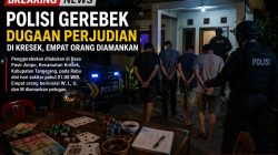 BREAKING NEWS: Polisi Gerebek Dugaan Perjudian di Kresek, Empat Orang Diamankan