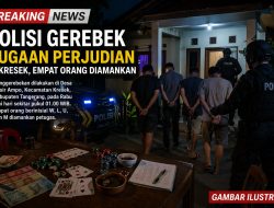 BREAKING NEWS: Polisi Gerebek Dugaan Perjudian di Kresek, Empat Orang Diamankan