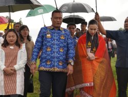 Bupati Sampaikan Kondisi Pariwisata dan Rencana Wisata Rohani di Toba Kepada Menpar