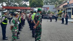 Antisipasi Kerusuhan Suporter, Polres Pasuruan Siagakan Personel di Exit Tol Purwodadi