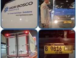 Truk Hino MGM BOSCO LOGISTIC Arogan Trobos trafight light Rangka, Tambak Rejo Berujung Pengejaran