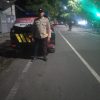 Piket Malam: Polsek Tambaksari Sisir Jalanan Wilayahnya Tertibkan Pelanggaran