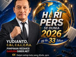Segenap Jajaran Redaksi Pimpinan Redaksi Garudasiber.net, Mengucapkan: Selamat Hari Kebebasan Pers ke-33 Tahun