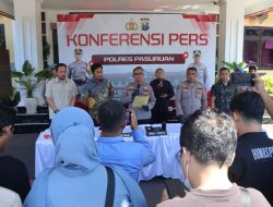 Polres Pasuruan Ungkap Tambang Andesit Ilegal di Purwosari, 5 Orang Ditetapkan Sebagai Tersangka