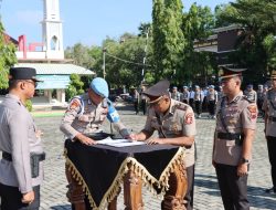 Sertijab 5 Pejabat Polresta Pati, Kapolresta Soroti Pelayanan Publik dan Kamtibmas