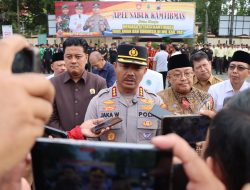 Polresta Pati Gelar Apel “Sabuk Kamtibmas”, Perkuat Sinergi Lintas Sektor Jaga Keamanan