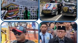 Ratusan Driver Ojol Kepung DPRD Jatim, Dobrak Desak Terbitkan Perda Jatim Transportasi