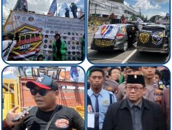 Ratusan Driver Ojol Kepung DPRD Jatim, Dobrak Desak Terbitkan Perda Jatim Transportasi