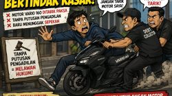 Baru 7 Hari Nunggak, Motor Nasabah Diduga Ditarik dan Dilelang, AKPERSI Minta Polisi Bertindak