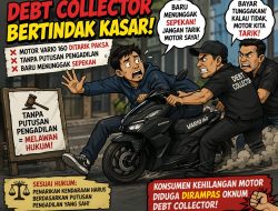 Baru 7 Hari Nunggak, Motor Nasabah Diduga Ditarik dan Dilelang, AKPERSI Minta Polisi Bertindak