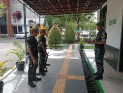 Serka Gunadi Wiyoto Pimpin Pengamanan Kejari, Personel Siaga 1×24 Jam