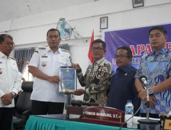 Bupati Toba Sampaikan LKPJ Tahun Anggaran 2025 pada Paripurna DPRD